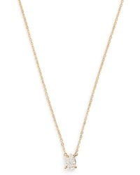 Harrods - And Diamond Pendant Necklace - Lyst