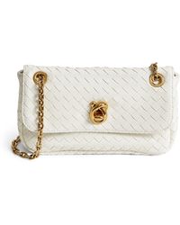 Bottega Veneta - Baby Leather Madison Shoulder Bag - Lyst