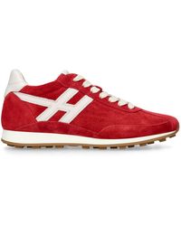 Hogan - Suede H669 Allacciato Sneakers - Lyst