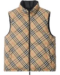 Burberry - Vests - Lyst