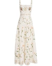 Agua Bendita - Cotton Lima Navegante Maxi Dress - Lyst