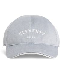 Eleventy - Cotton Logo Baseball Cap - Lyst