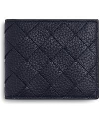 Bottega Veneta - Leather Intrecciato Bifold Wallet - Lyst
