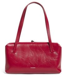 Jil Sander - Small Leather Goji Pillow Shoulder Bag - Lyst