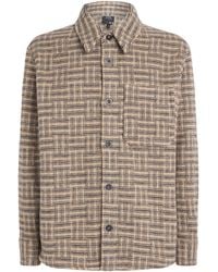 A.P.C. - Wool Check Overshirt - Lyst