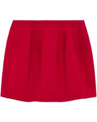 Loewe - Cotton-Silk Balloon Mini Skirt - Lyst