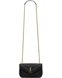 Saint Laurent - Mini Loulou Cross-Body Bag - Lyst