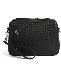 Officine Creative - Leather Woven Armor Pouch - Lyst