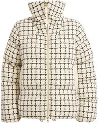 Varley - Wool-Blend Check Eugene Puffer Jacket - Lyst