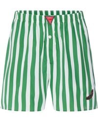 Hanro - Cotton Stripe Shorts - Lyst