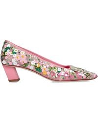 Roger Vivier - Sequinned Belle Vivier Pumps 45 - Lyst