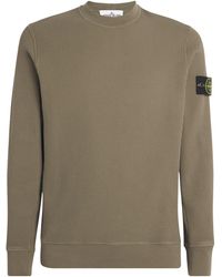 Stone Island - Cotton Waffle-Knit Sweater - Lyst