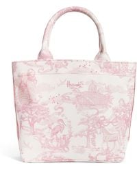 Harrods - Small Toile Print Tote Bag - Lyst