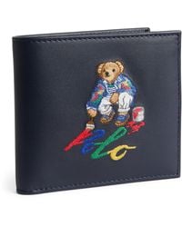 Polo Ralph Lauren - Painter Polo Bear Bifold Wallet - Lyst