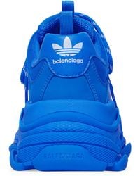 Balenciaga - X Adidas Triple S Sneakers - Lyst