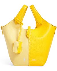 Polo Ralph Lauren - Small Leather Polo Play Cross-Body Bag - Lyst