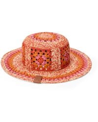 Loewe - X Paula's Ibiza Raffia Crochet Hat - Lyst
