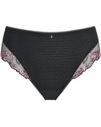 Fantasie - Embroidered-Floral Eliyse Thong - Lyst
