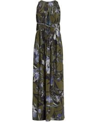 AllSaints - Floral Kaya Batu Maxi Dress - Lyst