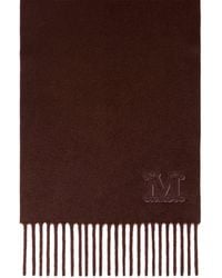 Max Mara - Cashmere Monogram Scarf - Lyst