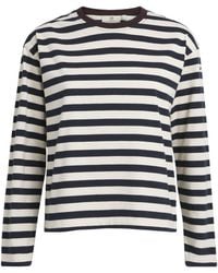 Barbour - Cotton Stripe Woodhouse Long-Sleeve T-Shirt - Lyst