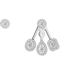 Messika - My Twin Trio And Diamond Earrings - Lyst