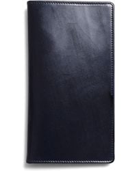 Swaine - Leather Bifold Tall Jacket Wallet - Lyst