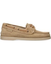 Manebí - Suede Boat Shoes - Lyst