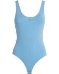 Sandro - Knit Scoop-Neck Bodysuit - Lyst