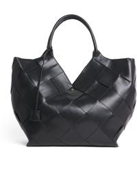 Anine Bing - Leather Braided Lili Tote Bag - Lyst