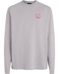 Canada Goose - Organic Cotton Vantage Long-Sleeve T-Shirt - Lyst