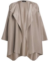 Eskandar - Silk Plissé Short Jacket - Lyst
