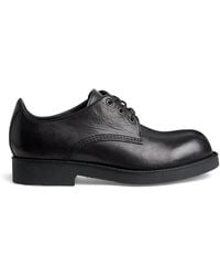MM6 by Maison Margiela - Leather Derby Shoes - Lyst