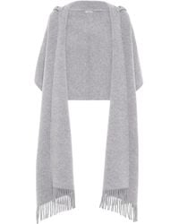 Brunello Cucinelli - Wool-Cashmere Hood Scarf - Lyst