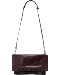 AllSaints - Small Leather Lutece Cross-Body Bag - Lyst