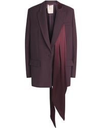 ROKSANDA - Wool Scarf-Tie Isabel Blazer - Lyst