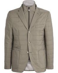 Corneliani - Technical Hybrid Blazer Jacket - Lyst