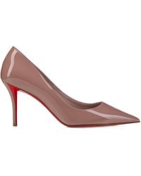 Christian Louboutin - Miss Z Patent Calf Leather Pumps 80 - Lyst