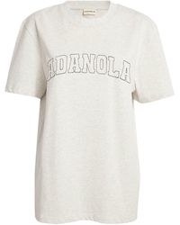 ADANOLA - Oversized Logo T-shirt - Lyst