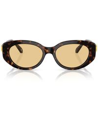 Swarovski - Oval Sk6002 Sunglasses - Lyst
