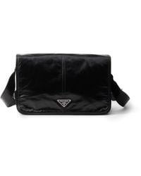 Prada - Leather Shoulder Bag - Lyst