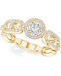 Messika - Move Link And Diamond Ring - Lyst