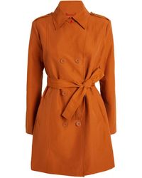 MAX&Co. - Cotton-blend Trench Coat - Lyst