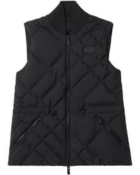 Burberry - Check-Stitch Nylon Devonside Gilet - Lyst