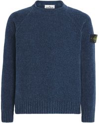 Stone Island - Cotton Élange Sweater - Lyst