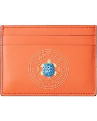 Cartier - Leather Characters Card Holder - Lyst