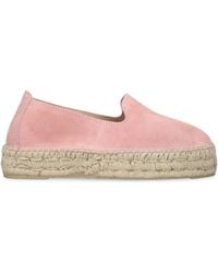 Manebí - Suede Hamptons Espadrilles - Lyst