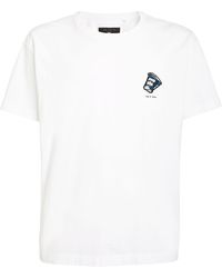 Rag & Bone - Cotton Rbny Coffee T-shirt - Lyst