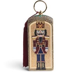 Judith Leiber - Embellished Rectangle Dome Nutcracker Clutch Bag - Lyst