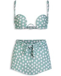 Alaïa - Polka-Dot High-Waist Bikini - Lyst